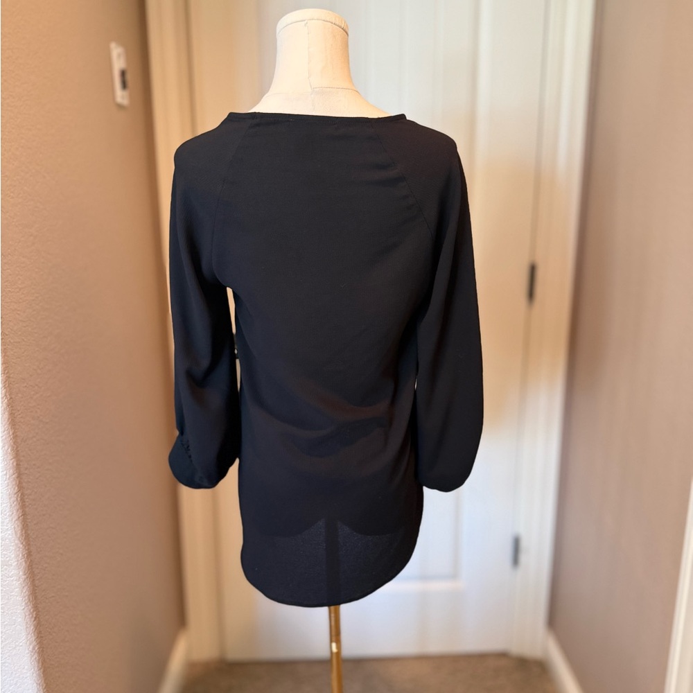 Gibson Black Women's Blouse - Picture 3 of 4